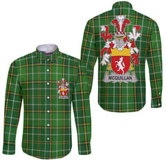 McQuillan Long Sleeve Button Shirts Crest And National Plaid Style