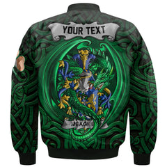 Meagher or O Maher Bomber Jackets The Green Dragon Of Ireland Style