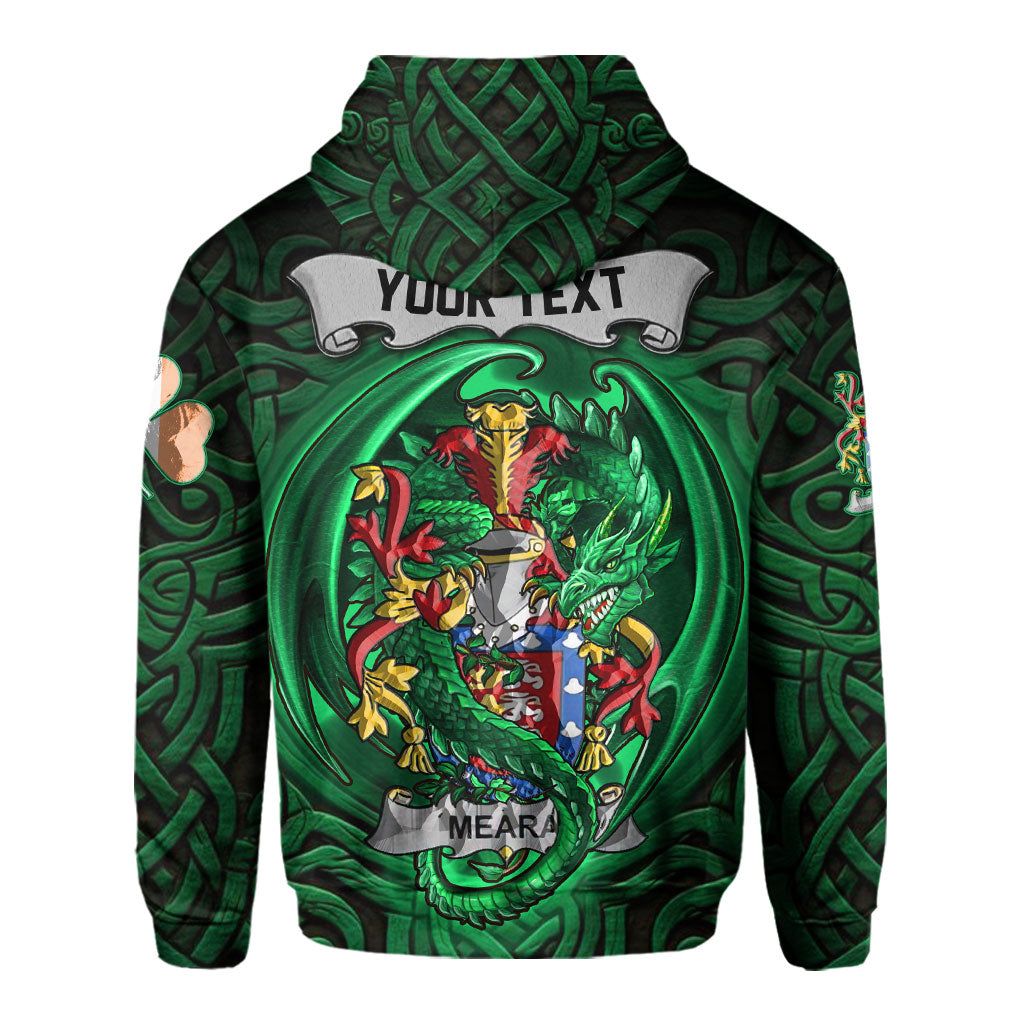 Meara or O Mara Hoodies The Green Dragon Of Ireland Style