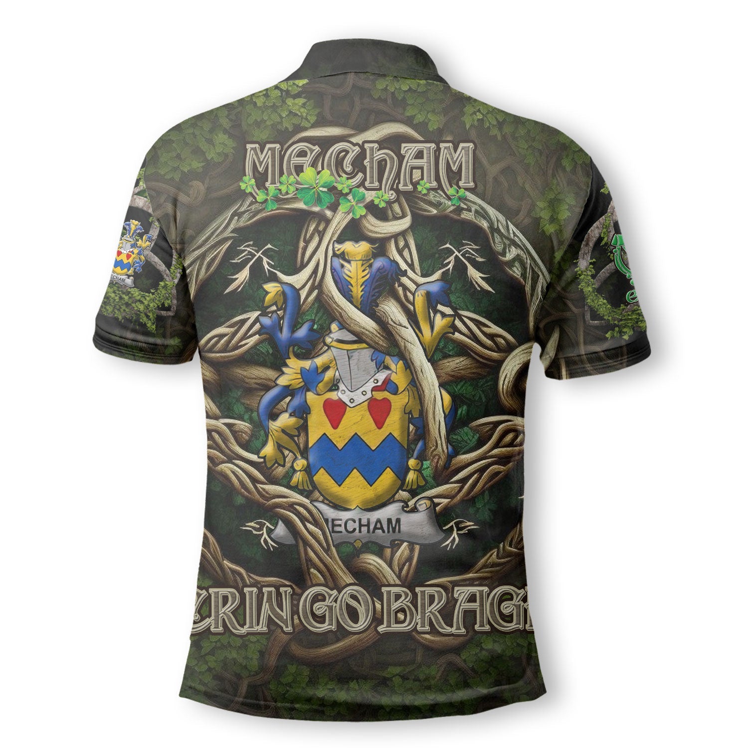 Mecham Polo Shirts Ireland Is My Root Style