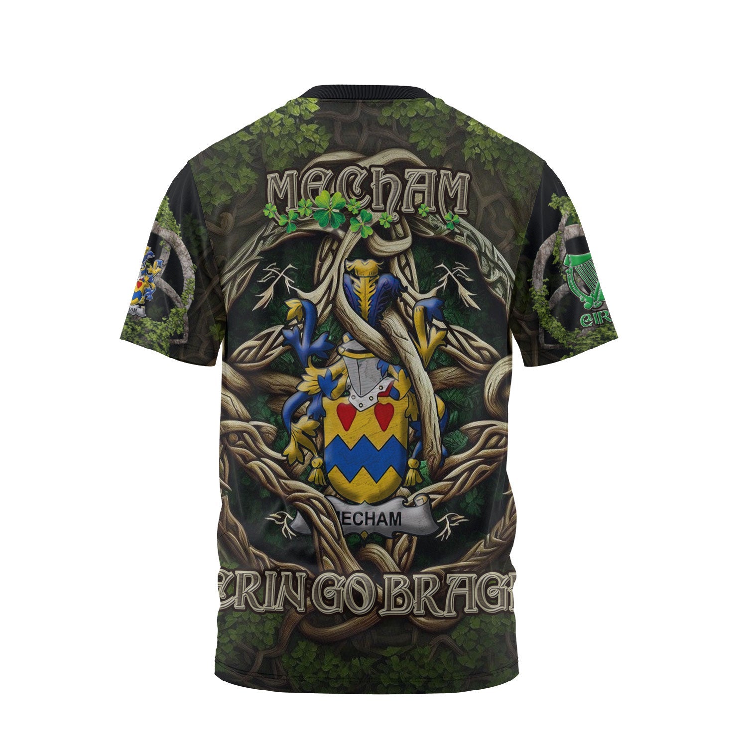 Mecham T-Shirts Ireland Is My Root Style