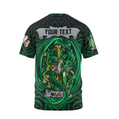 Melody or O Moledy T-Shirts The Green Dragon Of Ireland Style