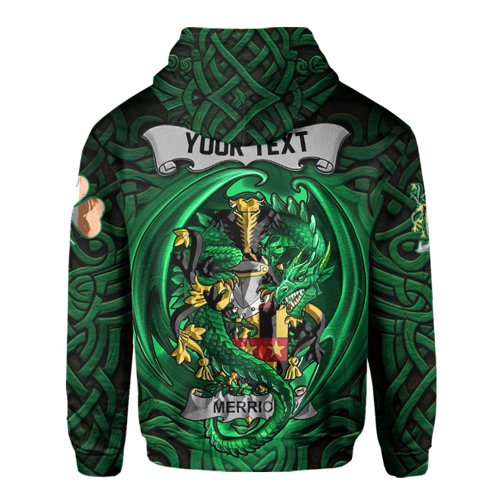 Merrick or Meyrick Hoodies The Green Dragon Of Ireland Style