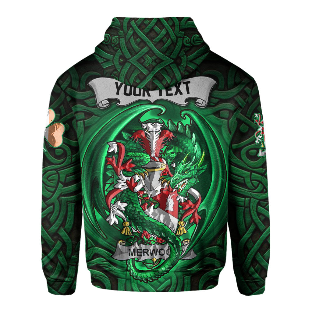 Merwood Hoodies The Green Dragon Of Ireland Style