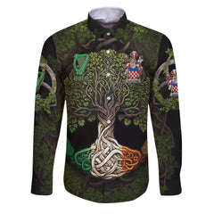 Micklethwait Long Sleeve Button Shirts Ireland Is My Root Style