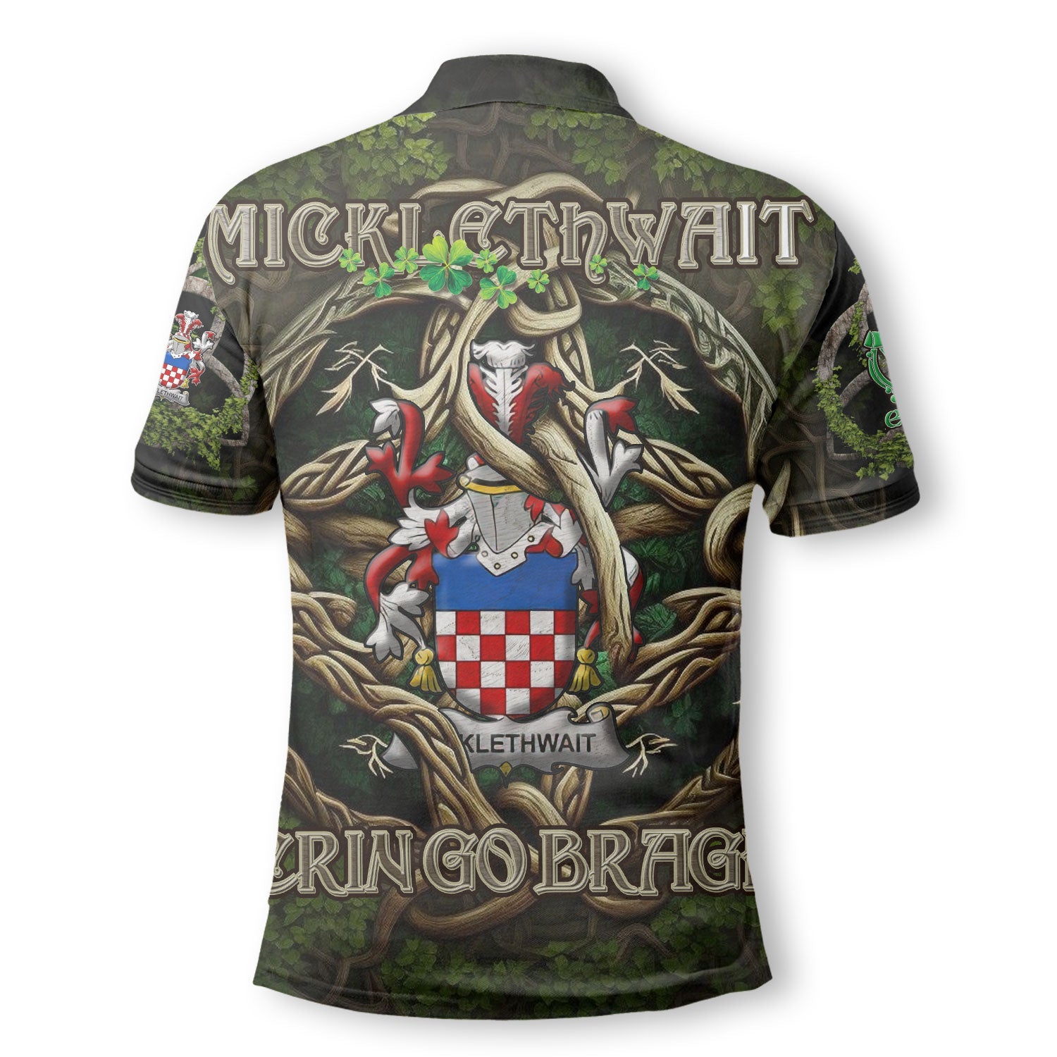 Micklethwait Polo Shirts Ireland Is My Root Style