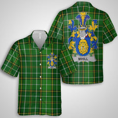 Mihill Hawaiian Shirts Crest And National Plaid Style