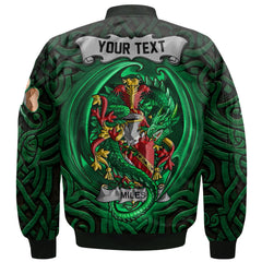 Miles or Moyles Bomber Jackets The Green Dragon Of Ireland Style