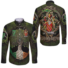 Miles or Moyles Long Sleeve Button Shirts Ireland Is My Root Style