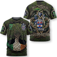 Milligan T-Shirts Ireland Is My Root Style