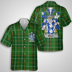 Mills Hawaiian Shirts Crest And National Plaid Style