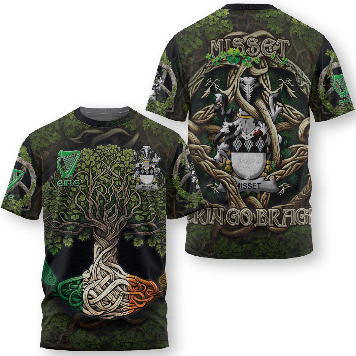 Misset T-Shirts Ireland Is My Root Style
