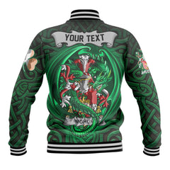 Mohun or Mohan Baseball Jackets The Green Dragon Of Ireland Style