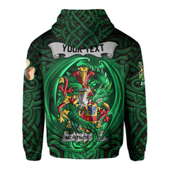 Montmorency Hoodies The Green Dragon Of Ireland Style