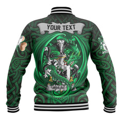 Moriarty or O Moriarty Baseball Jackets The Green Dragon Of Ireland Style