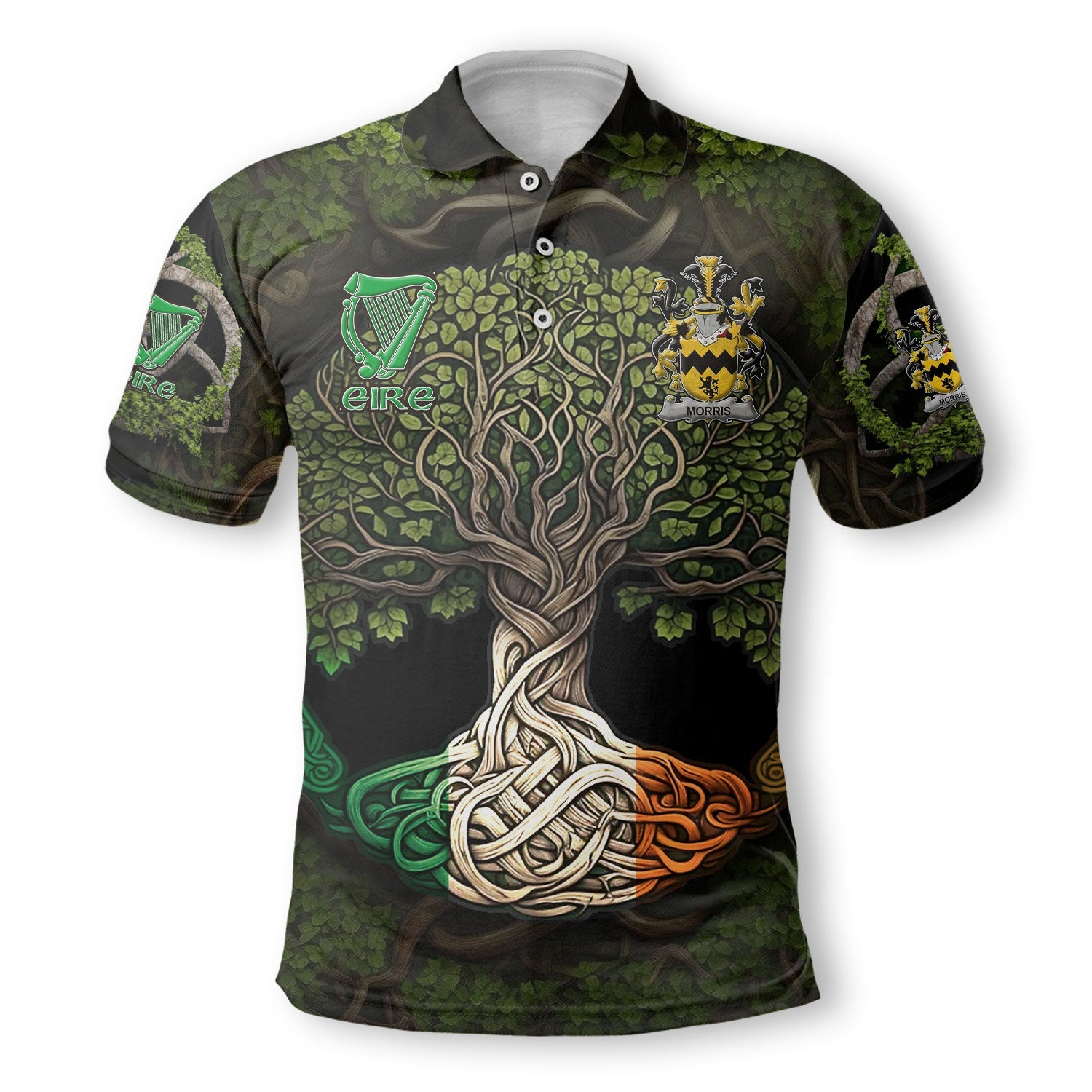 Morris Polo Shirts Ireland Is My Root Style