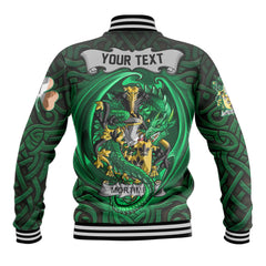 Mortimer Baseball Jackets The Green Dragon Of Ireland Style