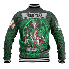 Mullan Baseball Jackets The Green Dragon Of Ireland Style