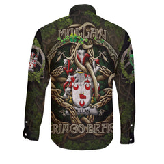 Mullan Long Sleeve Button Shirts Ireland Is My Root Style