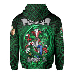 Mulrony or O Mulroney Hoodies The Green Dragon Of Ireland Style