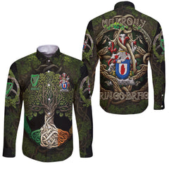 Mulrony or O Mulroney Long Sleeve Button Shirts Ireland Is My Root Style
