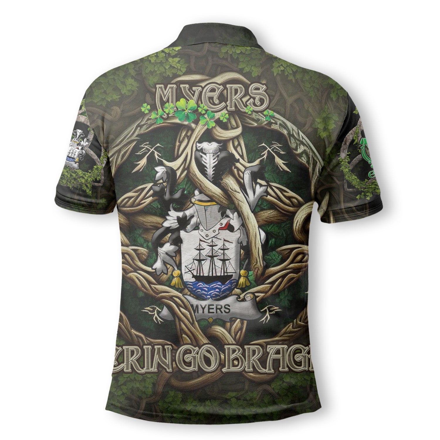 Myers Polo Shirts Ireland Is My Root Style