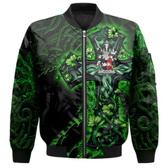 Neale Bomber Jackets Celtic Cross And Dragon Style