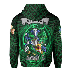 Neill or McNeill Hoodies The Green Dragon Of Ireland Style