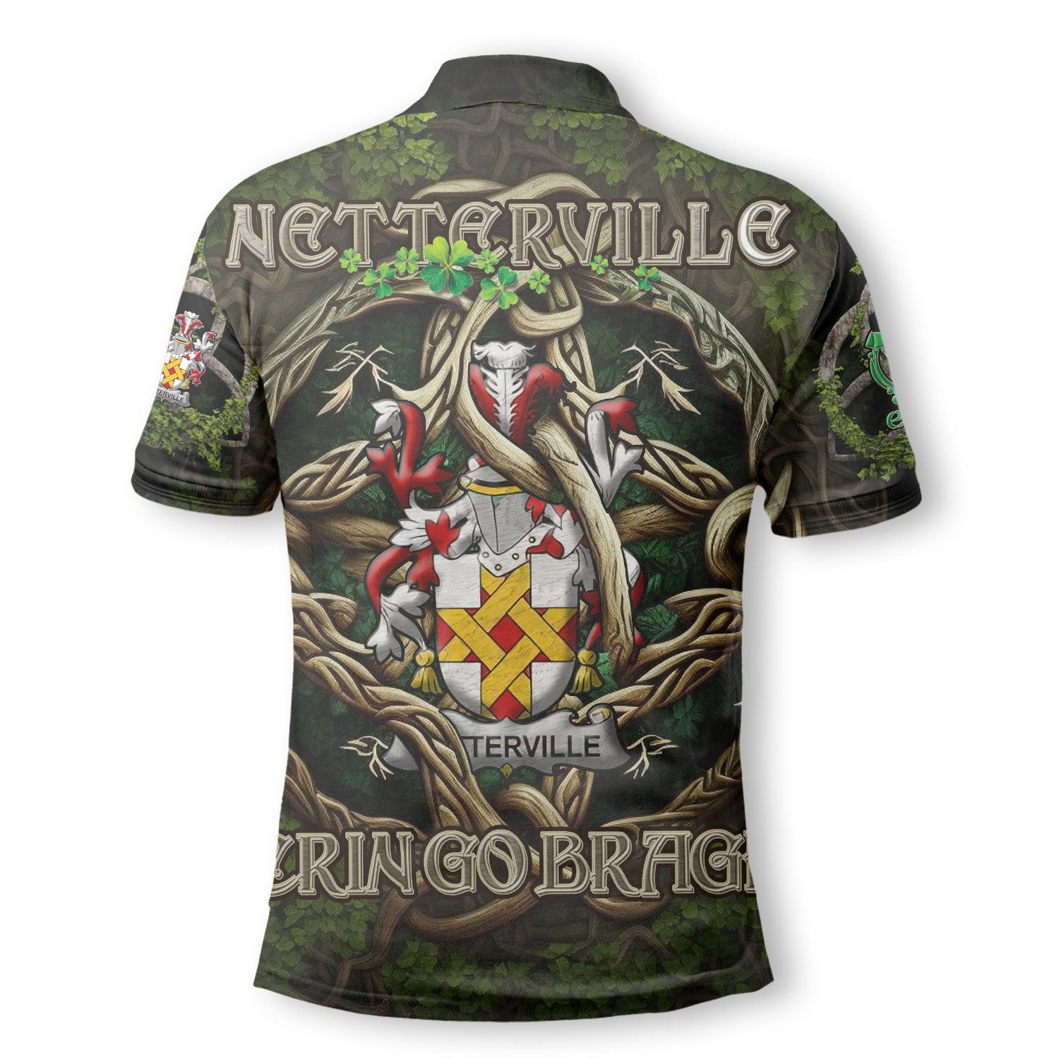 Netterville or Netterfield Polo Shirts Ireland Is My Root Style