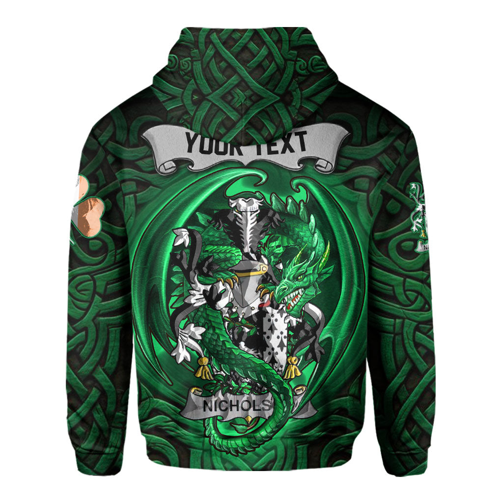 Nicholson Hoodies The Green Dragon Of Ireland Style