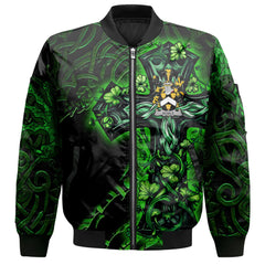 Noble Bomber Jackets Celtic Cross And Dragon Style