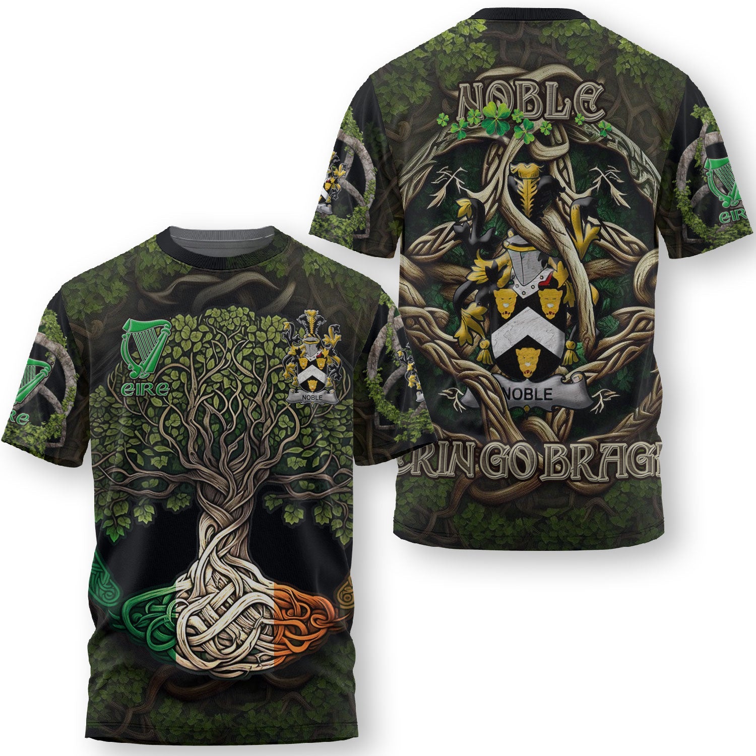 Noble T-Shirts Ireland Is My Root Style