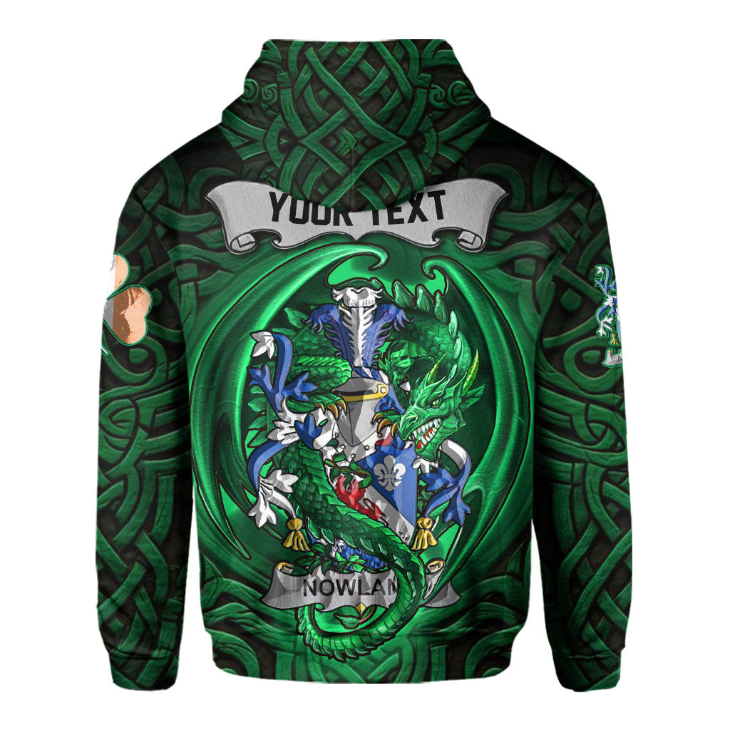 Nowland Hoodies The Green Dragon Of Ireland Style