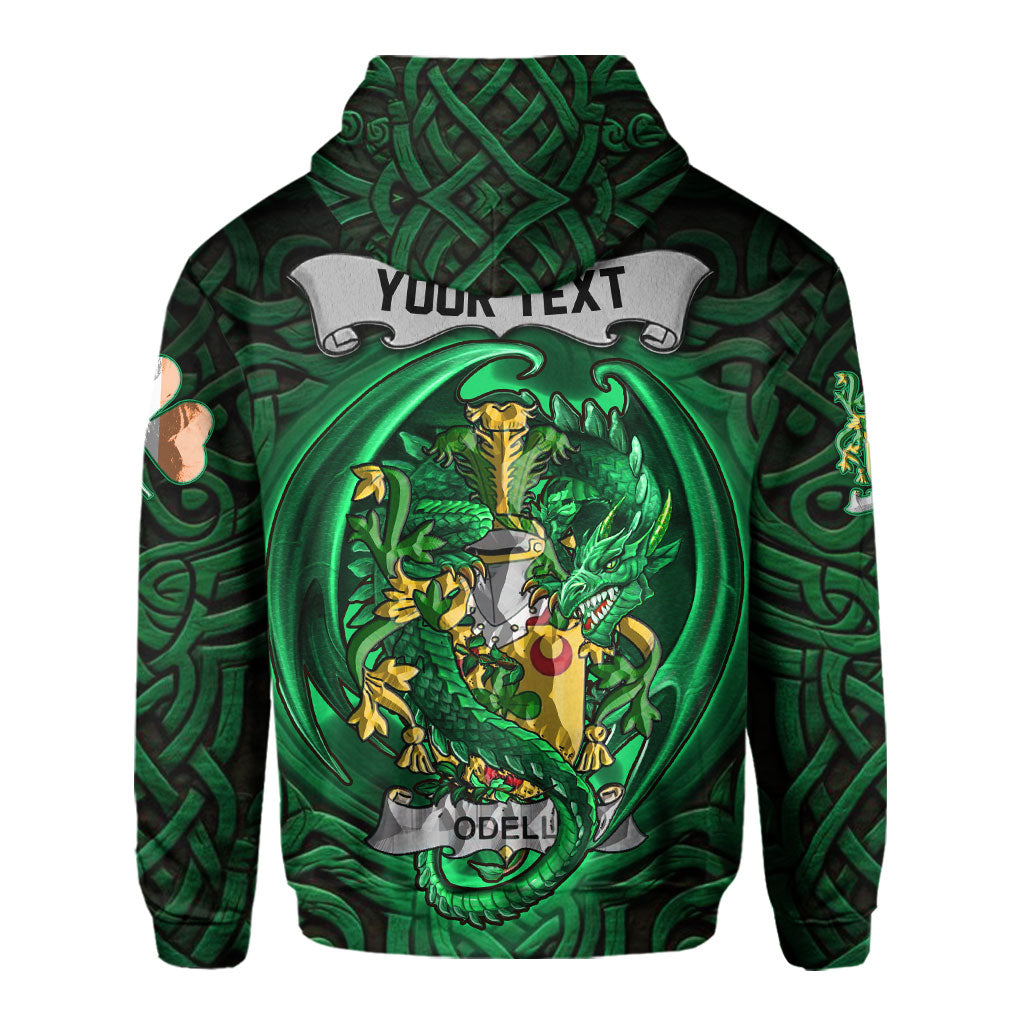 Odell Hoodies The Green Dragon Of Ireland Style