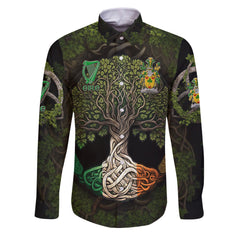 Odell Long Sleeve Button Shirts Ireland Is My Root Style