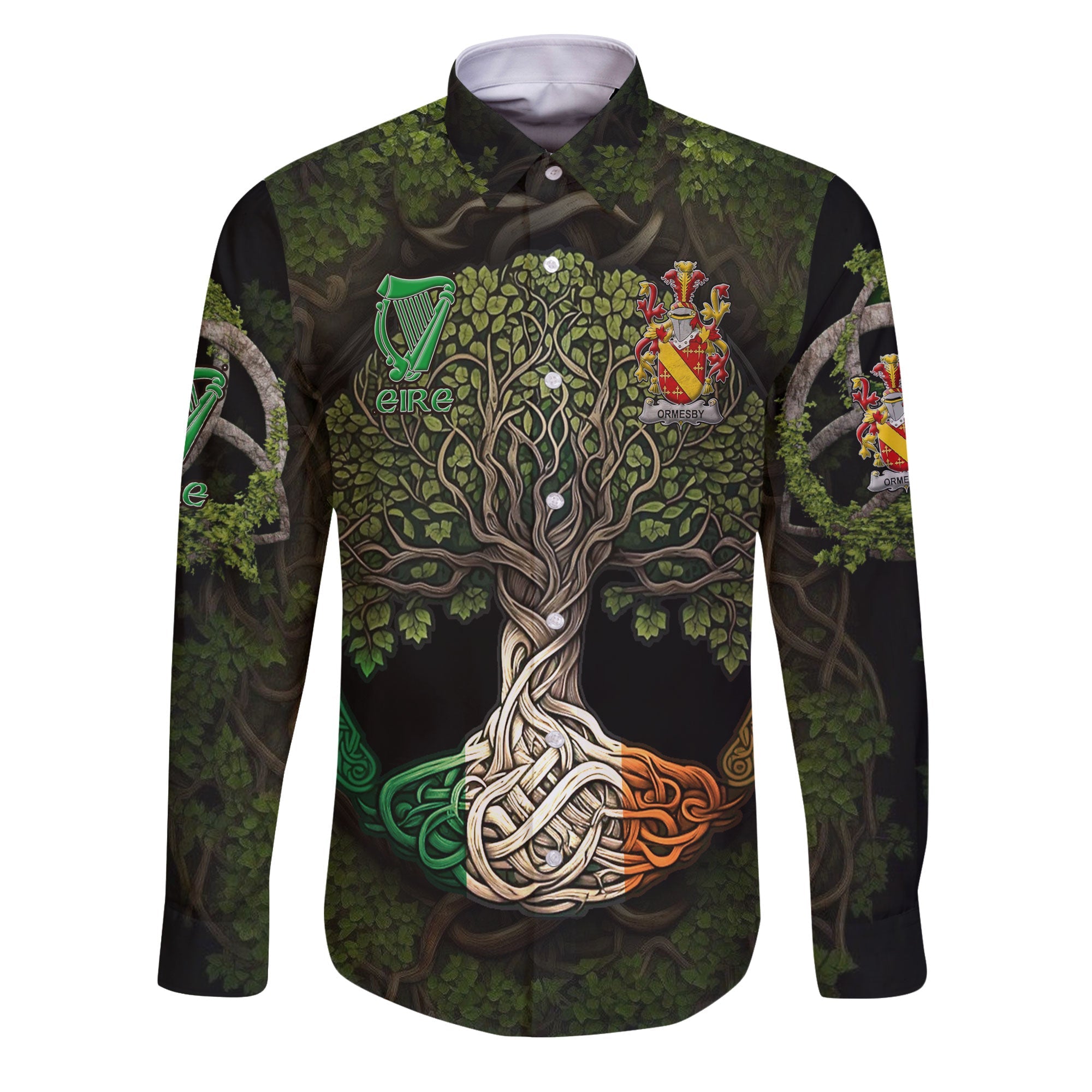 Ormesby Long Sleeve Button Shirts Ireland Is My Root Style
