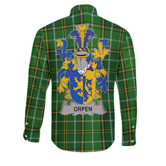 Orpen Long Sleeve Button Shirts Crest And National Plaid Style