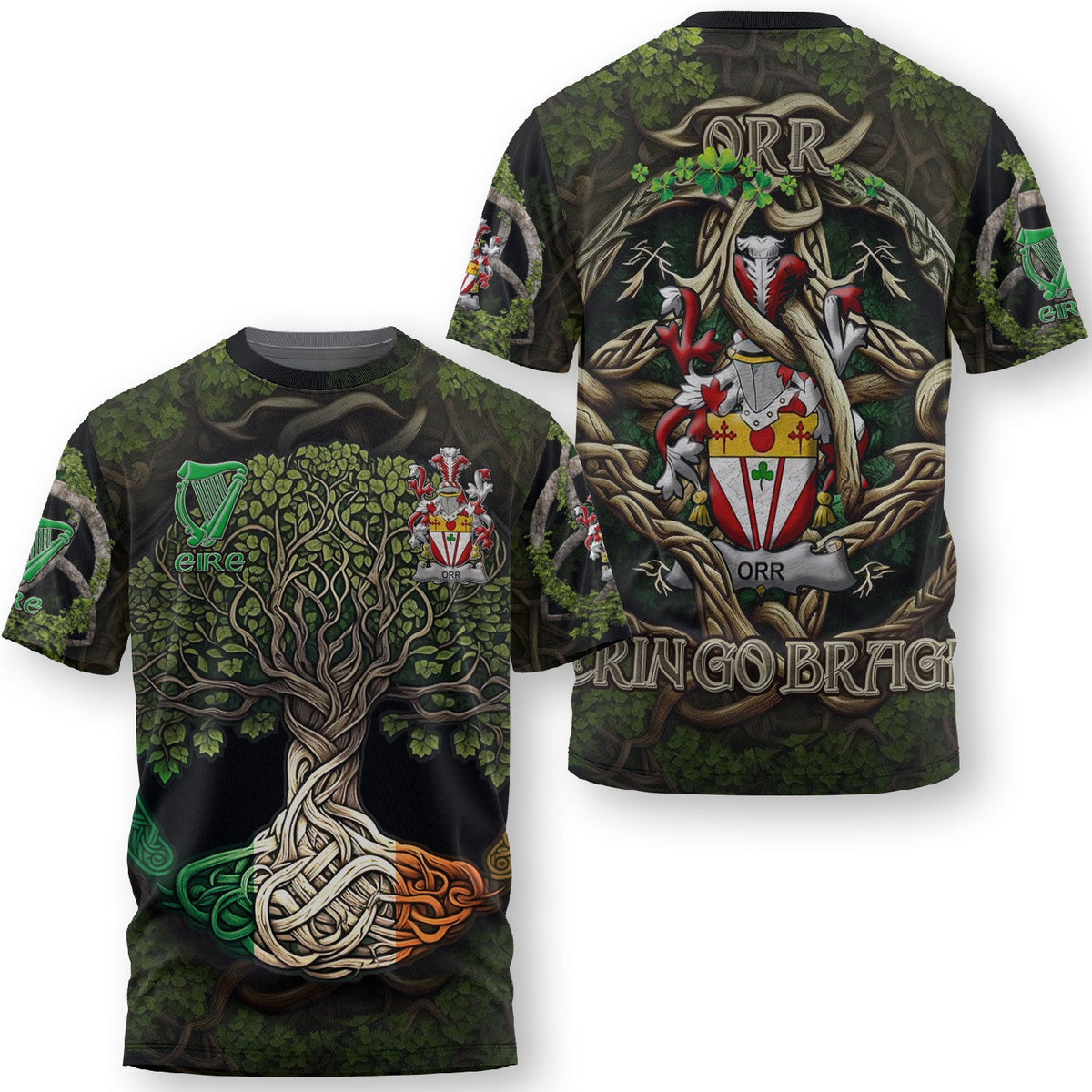 Orr T-Shirts Ireland Is My Root Style