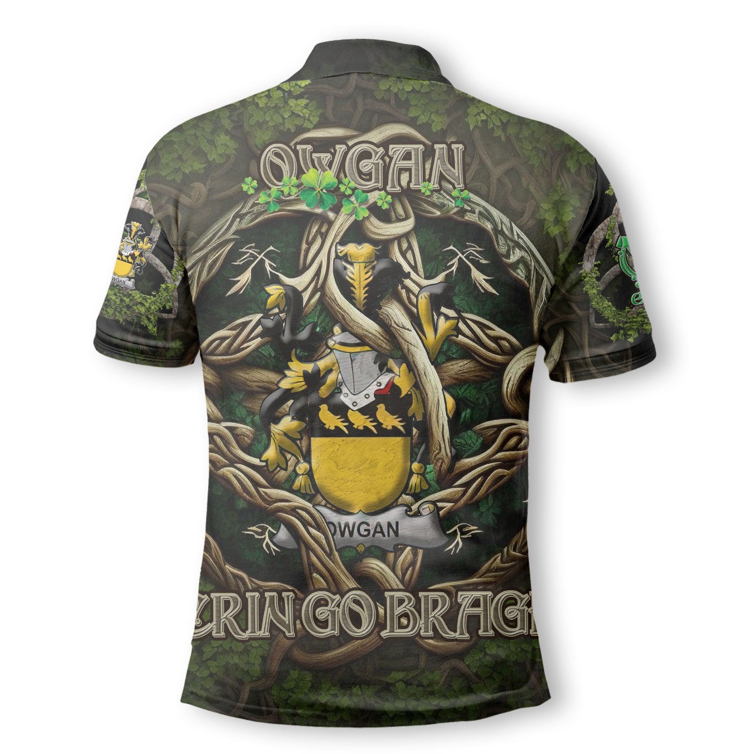 Owgan Polo Shirts Ireland Is My Root Style
