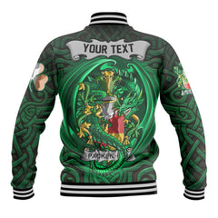 Packenham Baseball Jackets The Green Dragon Of Ireland Style