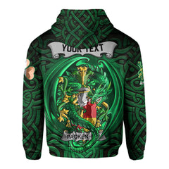 Packenham Hoodies The Green Dragon Of Ireland Style