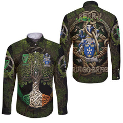 Parry Long Sleeve Button Shirts Ireland Is My Root Style