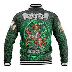 Parsons Baseball Jackets The Green Dragon Of Ireland Style