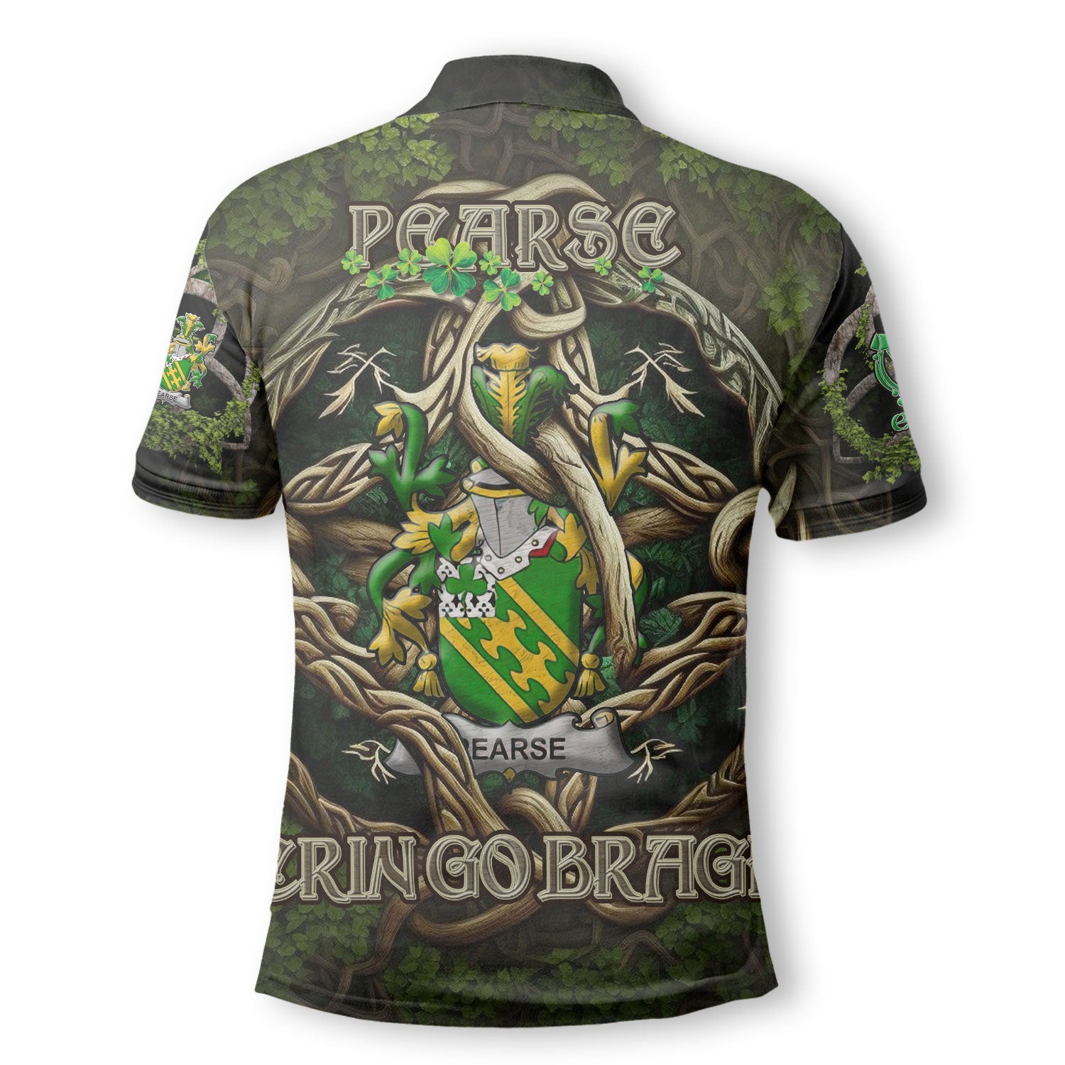 Pearse Polo Shirts Ireland Is My Root Style