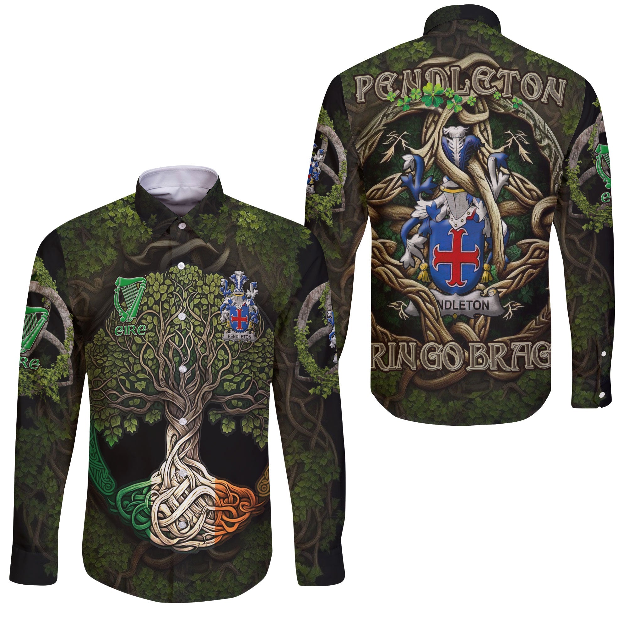 Pendleton Long Sleeve Button Shirts Ireland Is My Root Style