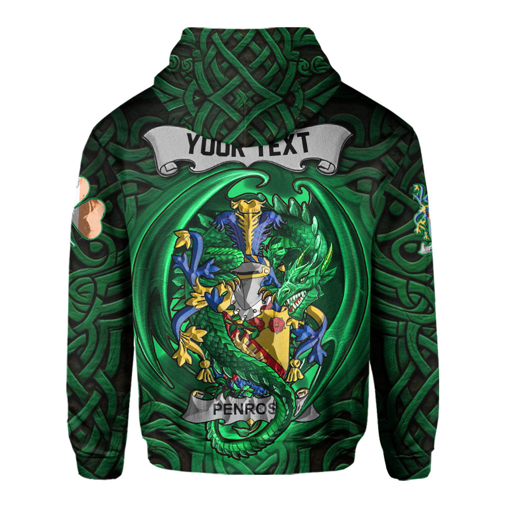 Penrose Hoodies The Green Dragon Of Ireland Style