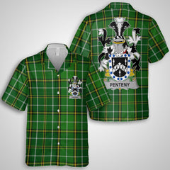 Penteny Hawaiian Shirts Crest And National Plaid Style