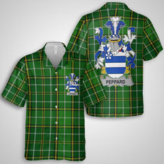 Peppard Hawaiian Shirts Crest And National Plaid Style