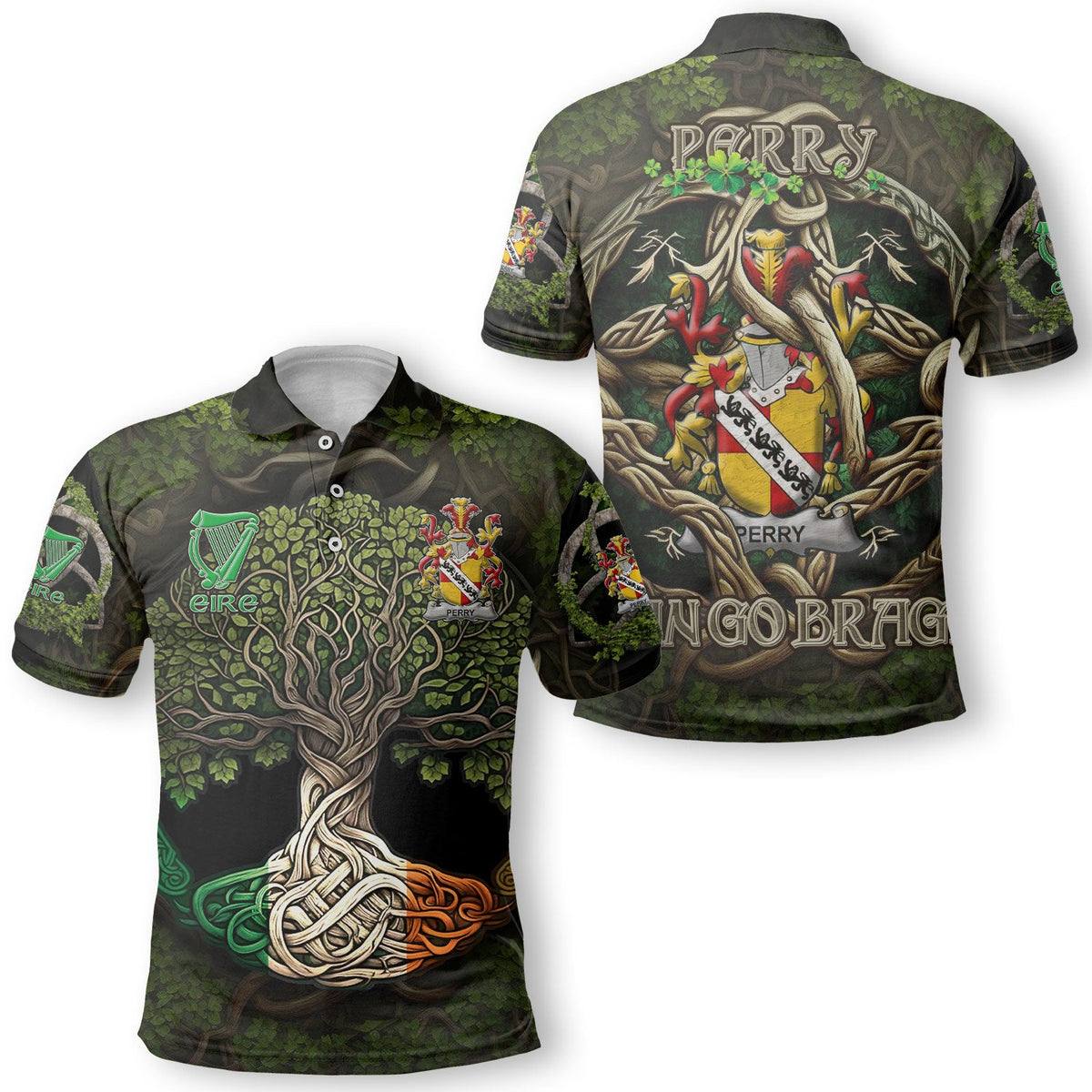 Perry Polo Shirts Ireland Is My Root Style