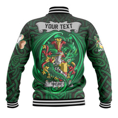 Perry Baseball Jackets The Green Dragon Of Ireland Style